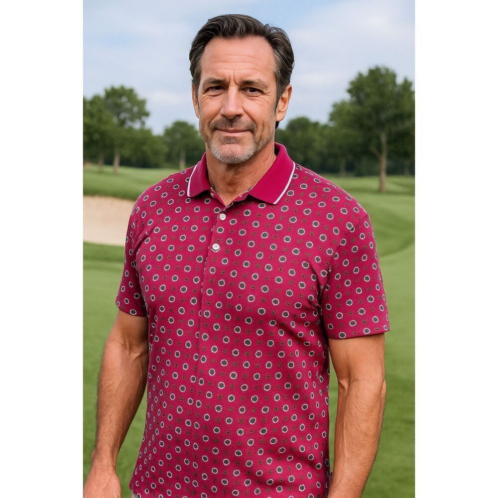 CHIP BECK COLLECTIOn Men’s Golf Polo Shirt Vintage Size Medium